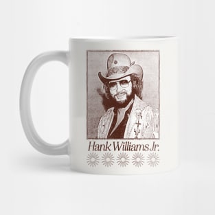 Hank Williams Jr -------- Vintage Style Mug